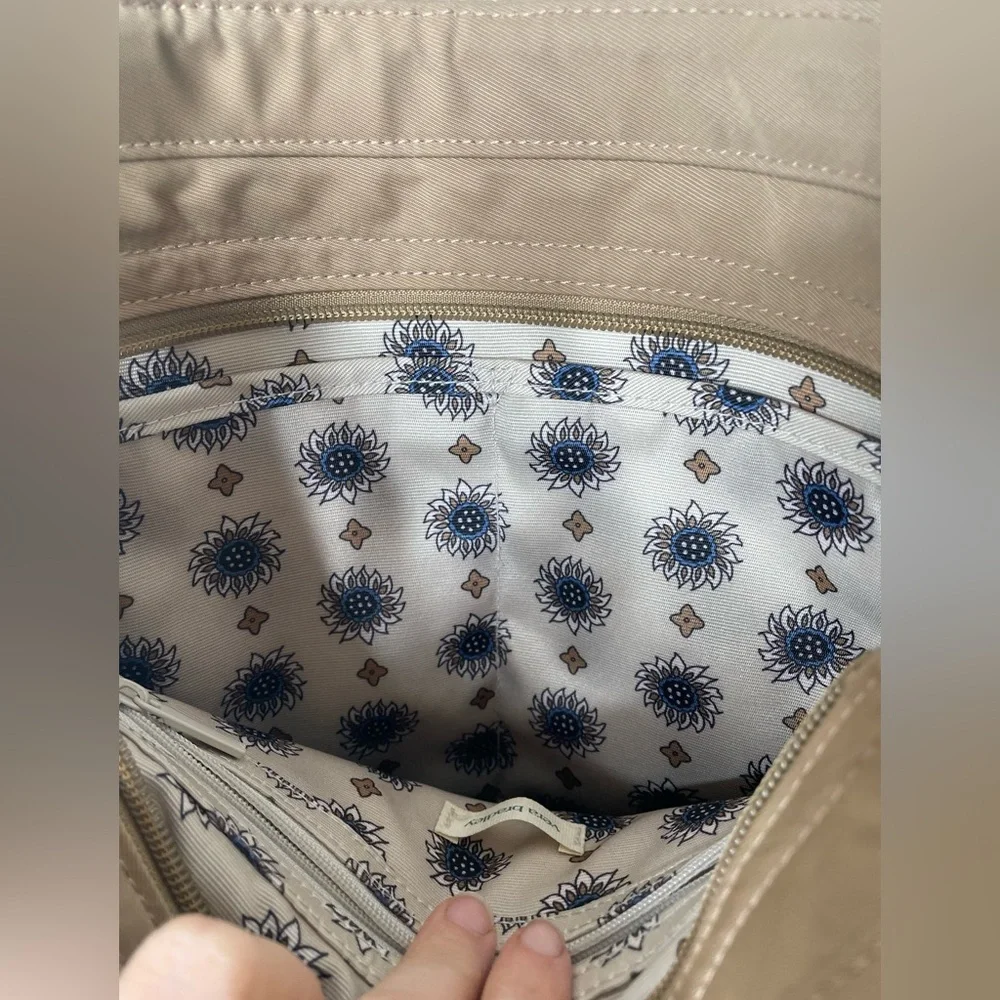 Large Vera‎ Bradley Tote Bag - Ultra North South Tote Tiger’s Eye